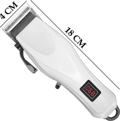 DGHT Professional Hair Trimmer Ultra Trim Powerful Electric Razor With LED Display Trimmer 120 min  Runtime 4 Length Settings