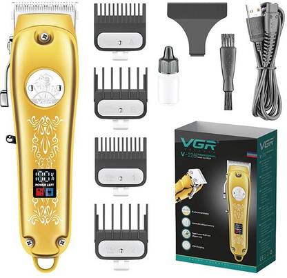 VGR V-226 Trimmer 270 min  Runtime 4 Length Settings