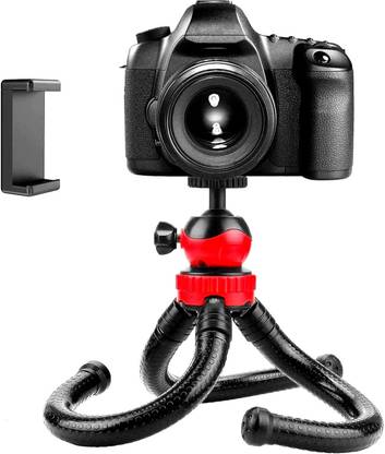 SURYAKUSH 12inch professional tripod with clip holder DSLR Tripod Kit Monopod Kit, Tripod Kit, Tripod Ball Head