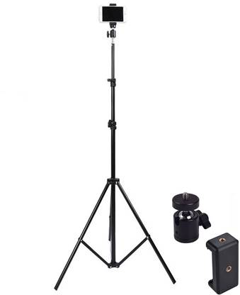 SURYAKUSH 2.1m professional tripod with clip in low price Monopod Kit, Tripod Kit, Tripod Ball Head