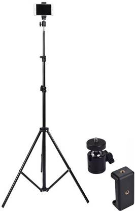 SURYAKUSH 2.1m professional tripod with clip in low price Monopod Kit, Tripod Kit, Tripod Ball Head