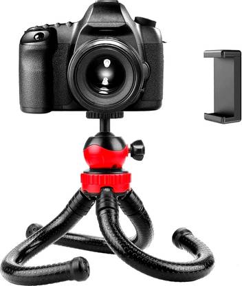 SURYAKUSH 12Inch Flexible Stand Octopus Camera stand 360*Detachable Ball Head Mobileholder Monopod Kit, Tripod Kit, Tripod Ball Head