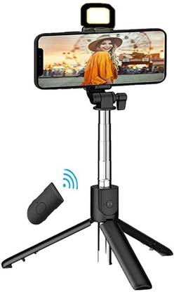 DHAN GRD FOLDABLE Wireless Remote selfie stick R1S Bluetooth TRIPOD Monopod, Monopod Kit, Tripod, Tripod Kit