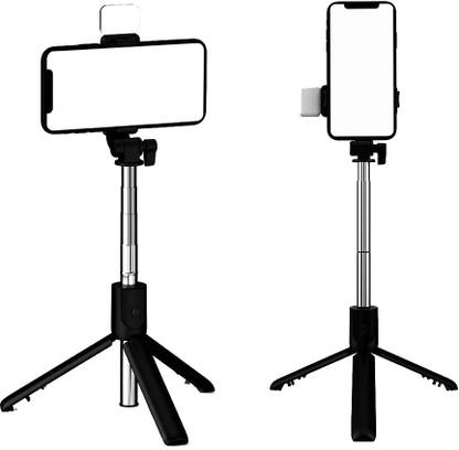 DHAN GRD R1S Selfie Stick with led Light, Bluetooth Extendable Selfie Stick Tripod Monopod, Monopod Kit, Tripod, Tripod Kit