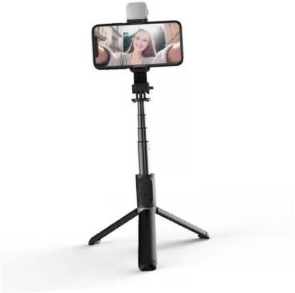 DHAN GRD R1s Bluetooth Selfie Sticks with Remote and Selfie Light Monopod, Tripod