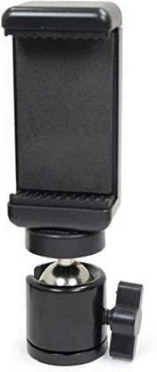 DDLC Locking Ball Head with Phone Holder and Hot Shoe Adapter Set Tripod Ball Head, Tripod Bracket
