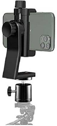 DDLC Premium Smartphone Holder/Vertical and Horizontal Tripod Mount Adapter Rotatable Tripod Ball Head, Tripod Bracket