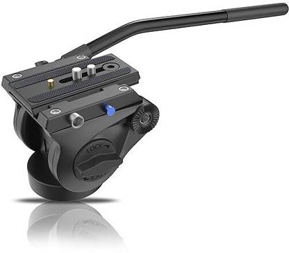 DIGITEK Platinum Professional Video Head Bridge-Based Professional 'Fluid Head' for Perfect Camera Movement (DPVH-110) Tripod Ball Head