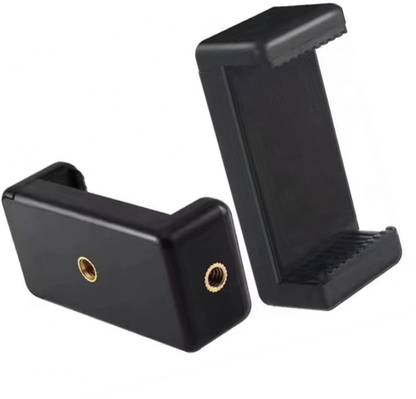 MOOZMOB SET OF 2 Tripod Mobile Mount Adapter Phone Clip Holder for Mobiles Tripod Bracket, Tripod, Tripod Clamp, Tripod Ball Head, Tripod Kit, Monopod, Monopod Kit