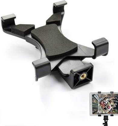 HOJI Universal Tablet Clamp Holder with Ball Head Combo Pack for iPad, iPad Air Tripod Bracket, Tripod Ball Head