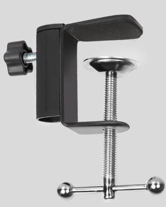 subton C-Shape Base Clamp|for Table Overhead Tripod Microphone Scissor Boom Arm Stand Tripod Clamp