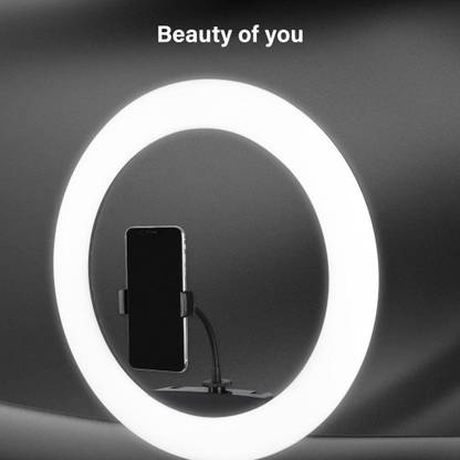SOJUBA Big LED Ring Light with Video Shoot/Makeup Shoot/Studio Shoots/Instagram Video Tripod Kit