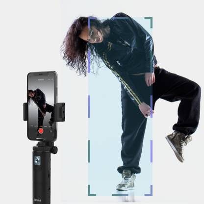 SKYVIK SIGNI FOLLO AI Face Tracker for Mobile, 360 Degree, Start/Stop Gestures Tripod Kit