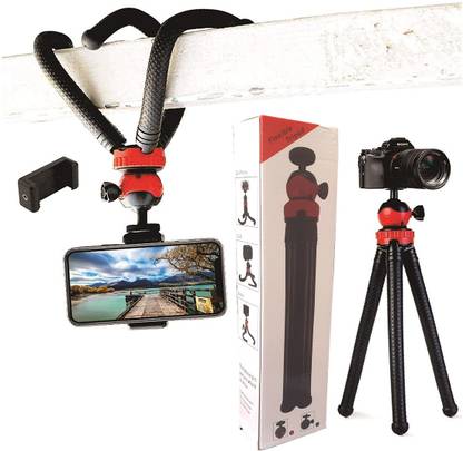 Megaloyalty anaconda Gorilla//mini tripod [12 inch+3 inch clip] fully flexible Tripod Kit