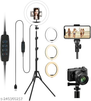 TECHNO Ring Light with Tripod Stand Tripod Kit