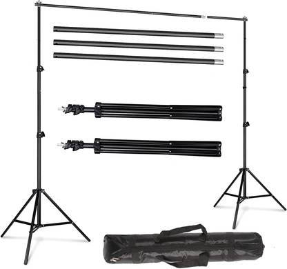 GiftMax 9X9 FT Backdrop Photo Light Studio Photography Background, (Background Stand) Tripod