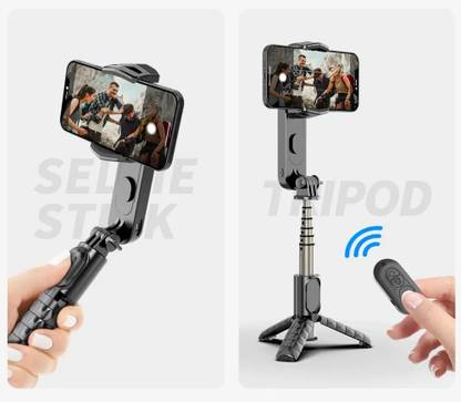 ASTOUND Detachable Fill Light Gimbal Stabilizer Tripod Mini Fold For Smartphone Tripod Kit