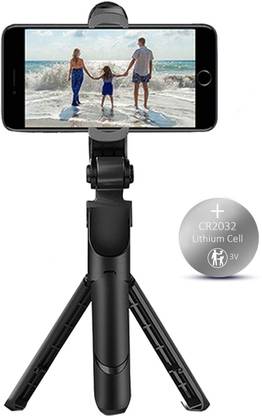 Blue Birds New Arrival High Quality Handheld Selfie Stick 3 In 1 Bluetooth Extendable Selfie Stick Tripod with Remote Shutter Mobile Phone Stand/Holder Tripod, Tripod Kit