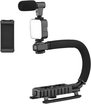 Hybite U Shaped Video Making Kit Gimbal for Videography for DSLR & Mobile Phones Tripod Kit