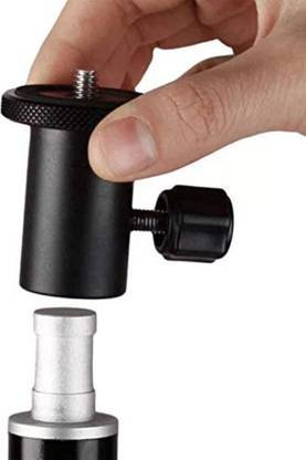 MVPRO Camera Tripod 1/4 Hot Shoe Adapter LED Light Flash Bracket Holder Mount Clamp Tripod Kit