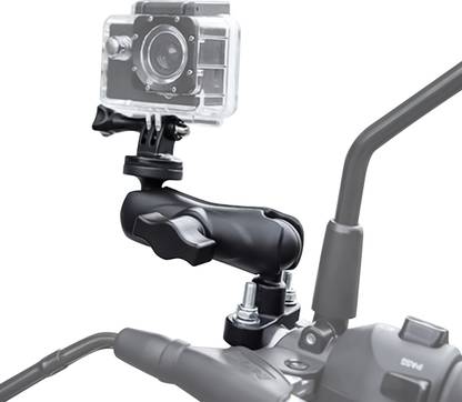 STHIRA Bike Camera Holder, Screw Fixed Rotatable Durable Aluminium Alloy Action Camera Tripod Kit