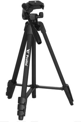 Prolite Tripod PL 590-LW (55inch | Payload Upto 2.5 kg) | for DSLR Camera, Mobile, GoPro Tripod Kit