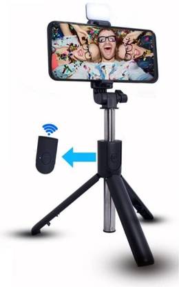 Ruskin R1S Selfie Stick Tripod with Wireless Remote Shutter Tripod