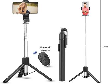 Ruskin Y17 Selfie Stick Tripod Stand for Photography Extendable Selfie Stick 170cm Long Tripod, Monopod Kit, Tripod Kit