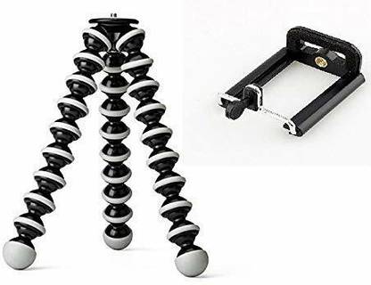 LESNER Gorilla Tripod/Mini Tripod for Mobile Phone with Phone Mount | Flexible Monopod, Tripod, Tripod Ball Head