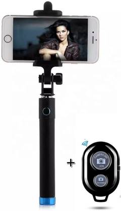 POZUB Handheld Extendable Monopod 2in1 Wired & Bluetooth Selfie Stick Mobile Holder Tripod, Monopod, Monopod Kit, Tripod Ball Head, Tripod Bracket, Tripod Clamp, Tripod Kit