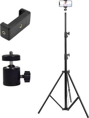 Casewilla Lightweight & Portable 7 Feet Aluminum Alloy Studio Light Stand For Videos|Photo Tripod
