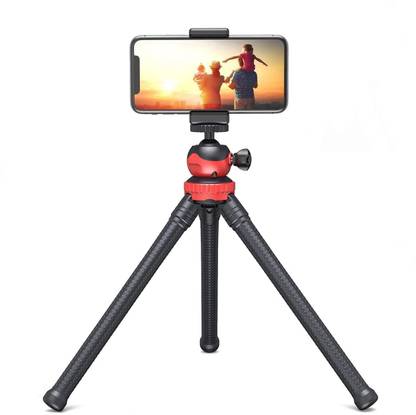 RECTITUDE Octopus Tripod Foldable Flexible Tripod gorilla tripod Stand Universal Holder Tripod