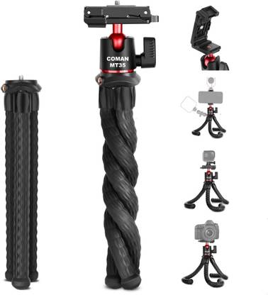 Adofys Ulanzi MT-11 Camera Flexible Tripod, Cell Phone Tripod Gorilla Tripod Lightweight Bendable Tripod with Heavy Duty Smartphone Stand, Compatible with Action Camera and Smartphone etc. Tripod