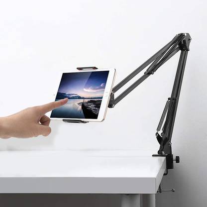 Zohlo Overhead Tripod Stand with 360 Degree Mobile Holder | Side Videos|Online Classes Tripod Ball Head, Tripod Clamp, Tripod Kit