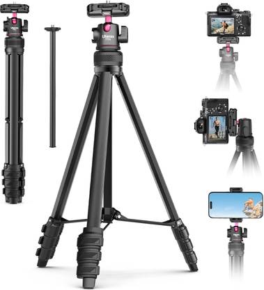 ULANZI TT51 TRIPOD Stand I 360 Rotable Ball Head I Hidden Cold Shoe Holder Tripod