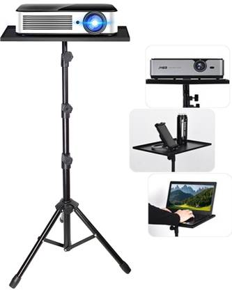 BROLAVIYA (Renewed) Refurbished Multi-Purpose Projector Tripod Stand, Laptop Stand Tripod