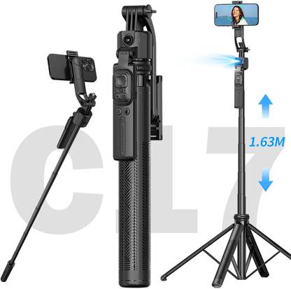 RETRACK C17 AI Smart Auto Follow-Up Face Tracking Gimbal Selfie Stick 360°Rotation Tripod
