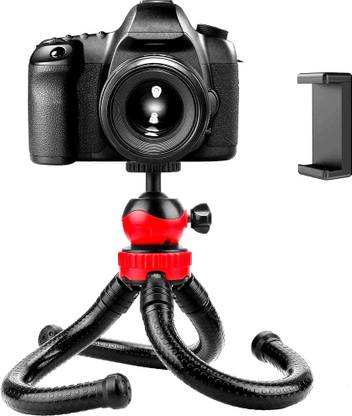 OctopusTripod Flexible Tripod Octopod 800 with Ball Head&Mobile Holder for Smart Phone, Camera Tripod