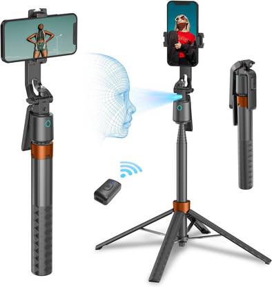RETRACK Q13 1.8Meter Long AI Auto Follow-Up Face Tracking Selfie Stick 360° Gimbal Tripod