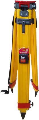 Precise Combo Pack of Double Lock Autolevel Stand With 5 Meter Measuring Tape Tripod