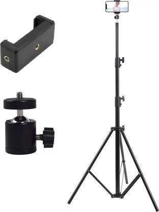 Flipkart SmartBuy 7 Feet Aluminum Alloy Studio Light Stand Tripod (Black, Supports Up to 10000 g) Tripod