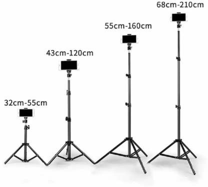 Snapio 7 FEET Tripod Stand for Camera, DSLR, Mobile Ring Light for Beauty Parlor Studio Tripod