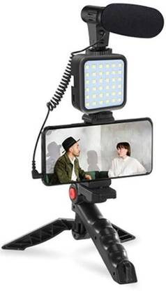 IMMUTABLE Vlogging Kit for Mobile Making Accessories Kit gfd3 Tripod