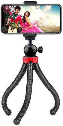 MOBONE ® 13-Inch Flexible Tripod, Fotopro Phone Tripods for iPhone Mini Camera Tripod for GoPro Sports Camera with mobile phone clip Mount Tripod