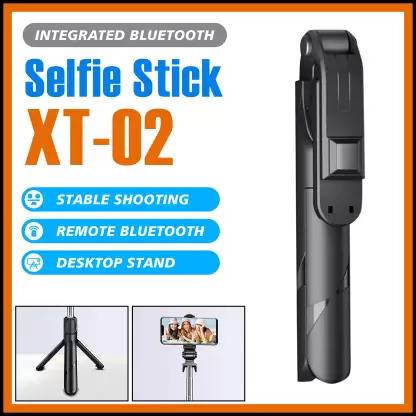 Venny Portable Selfie Stick Tripod with Bluetooth Remote Tripod, Tripod Kit, Monopod, Tripod Clamp