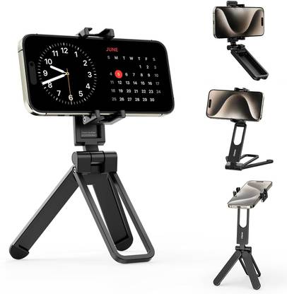 ULANZI MA26 Foldable Phone Tripod - Pocket Cell Phone Vlog Video Tripod Handle Alumini Tripod
