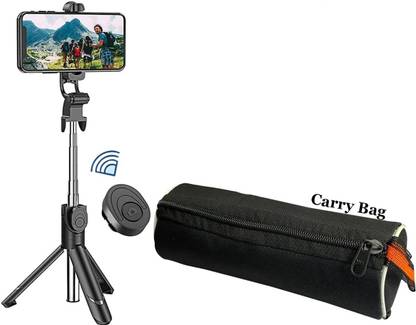 POZUB BT Selfie Stick +Remote Mobiles Video Stand In Gimbal Stabilizer +Carry Pouch Tripod, Tripod Kit, Monopod, Monopod Kit, Tripod Ball Head, Tripod Bracket, Tripod Clamp