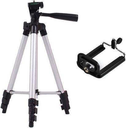 NAFA Aluminium Tripod, 3-Way Pan Head, Quick Lock, Built-in Level, Height 345-1020mm Tripod