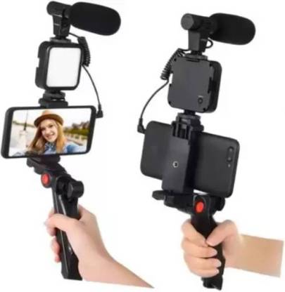 YAROH VID43-KIT86-Video Kit Vlogging Kit with Microphone Tripod for recording videos Tripod