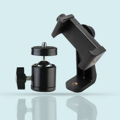 ZOKMOB New Arrival Bracket Mount, Adjustable & Rotatable Holder Adapter With Ball Head Tripod, Tripod Ball Head, Tripod Bracket, Tripod Clamp, Monopod, Monopod Kit, Tripod Kit